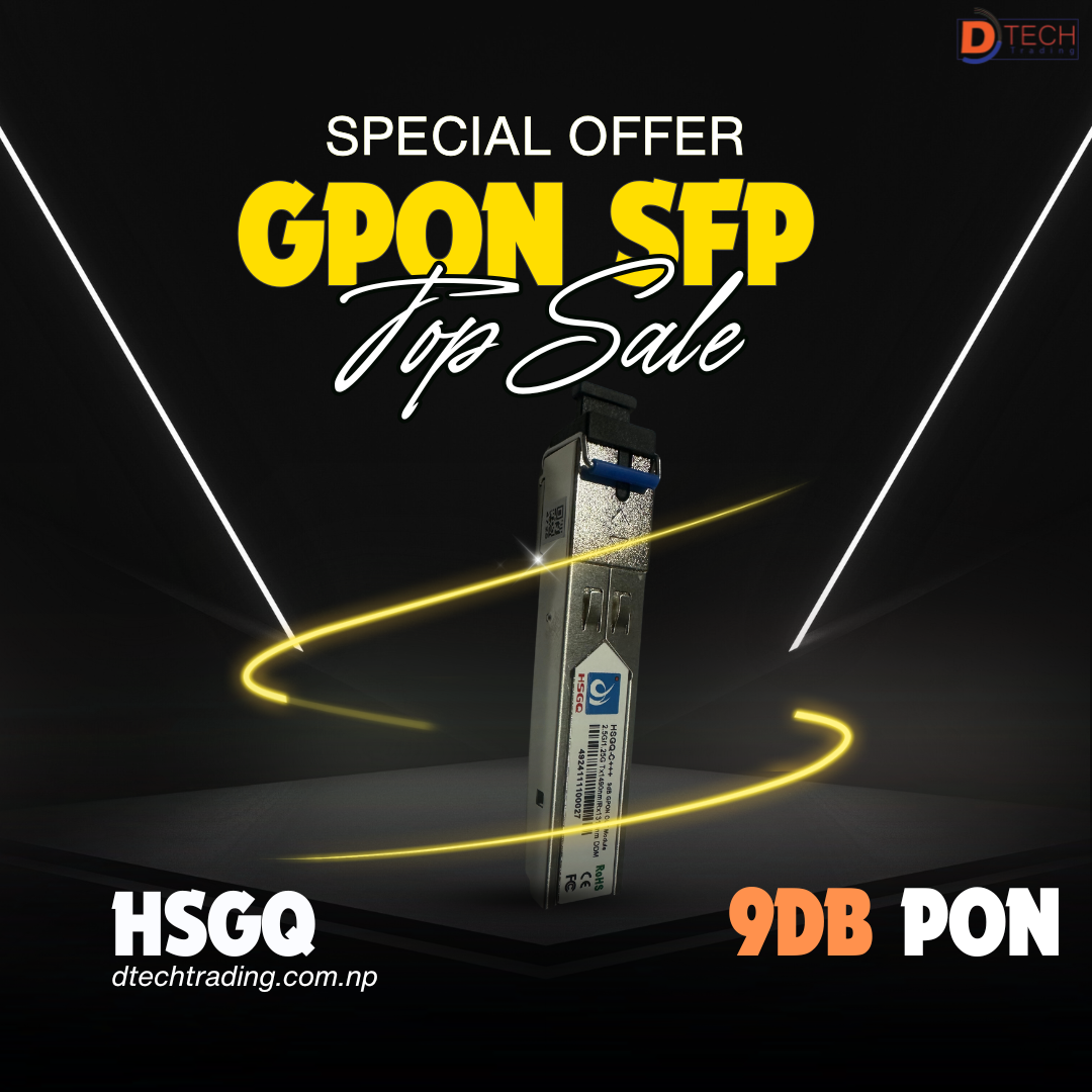 Price of GPON SFP 9db 7db and 5db in Nepal